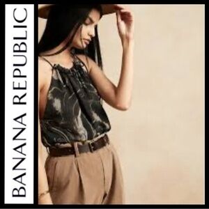NWT Banana Republic Halter Swing Top